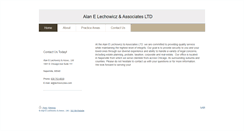Desktop Screenshot of lechowiczlaw.com